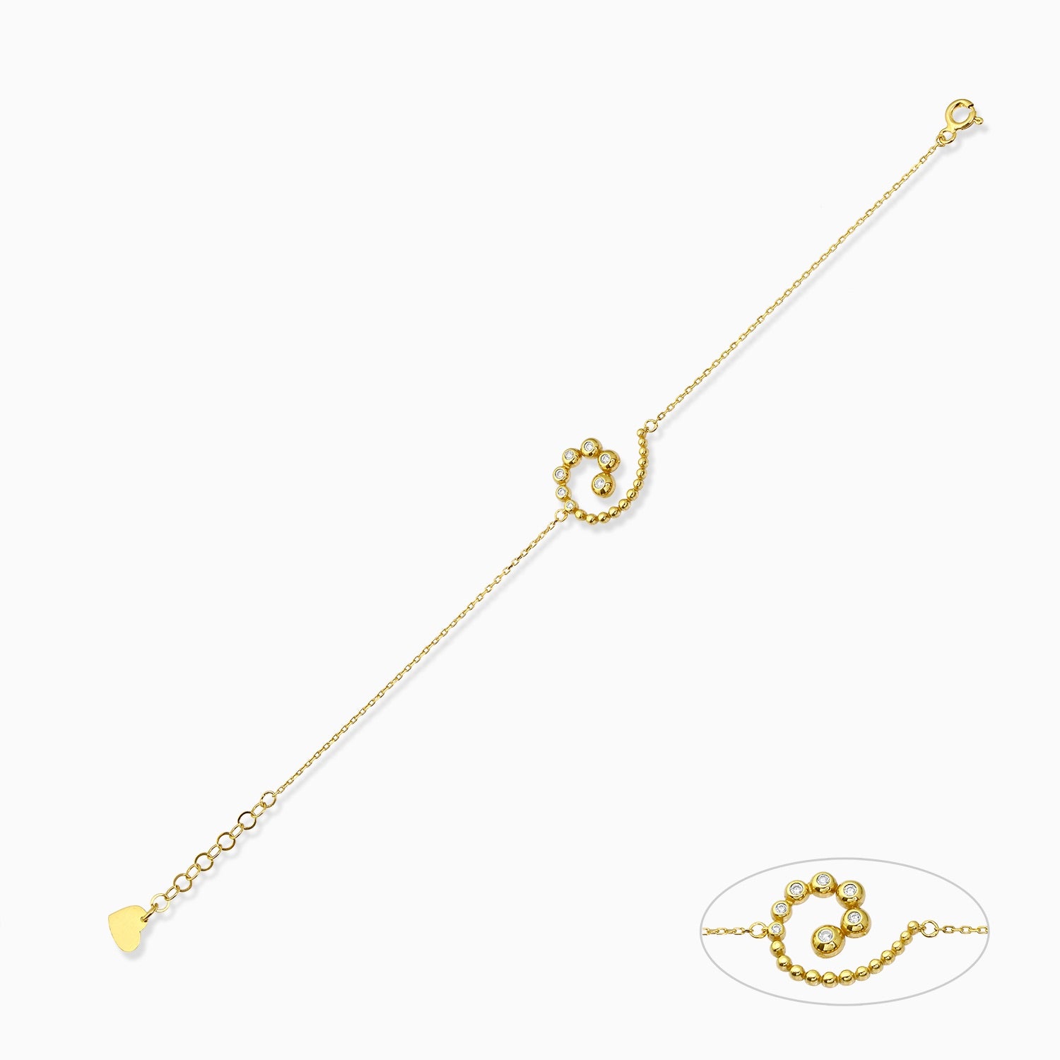 Zarif Spiral Bileklik