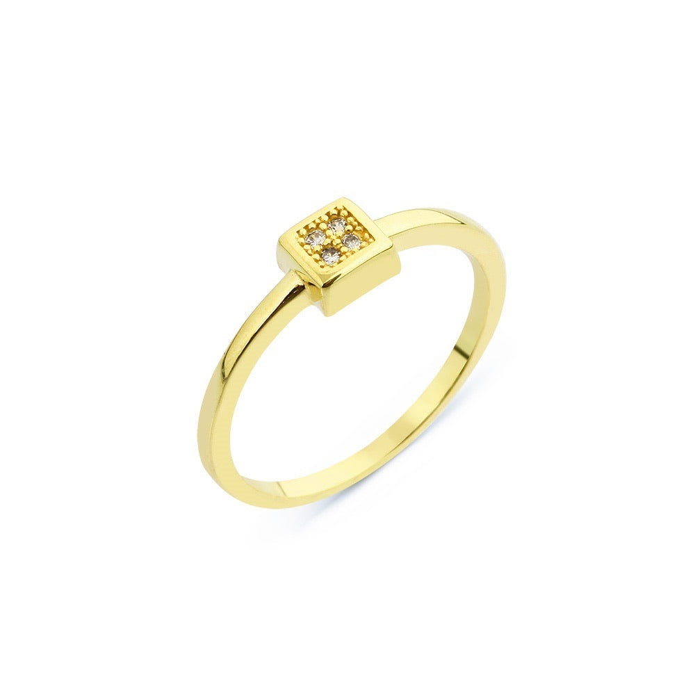 Ürün İsmi: Radiant Square Yüzük