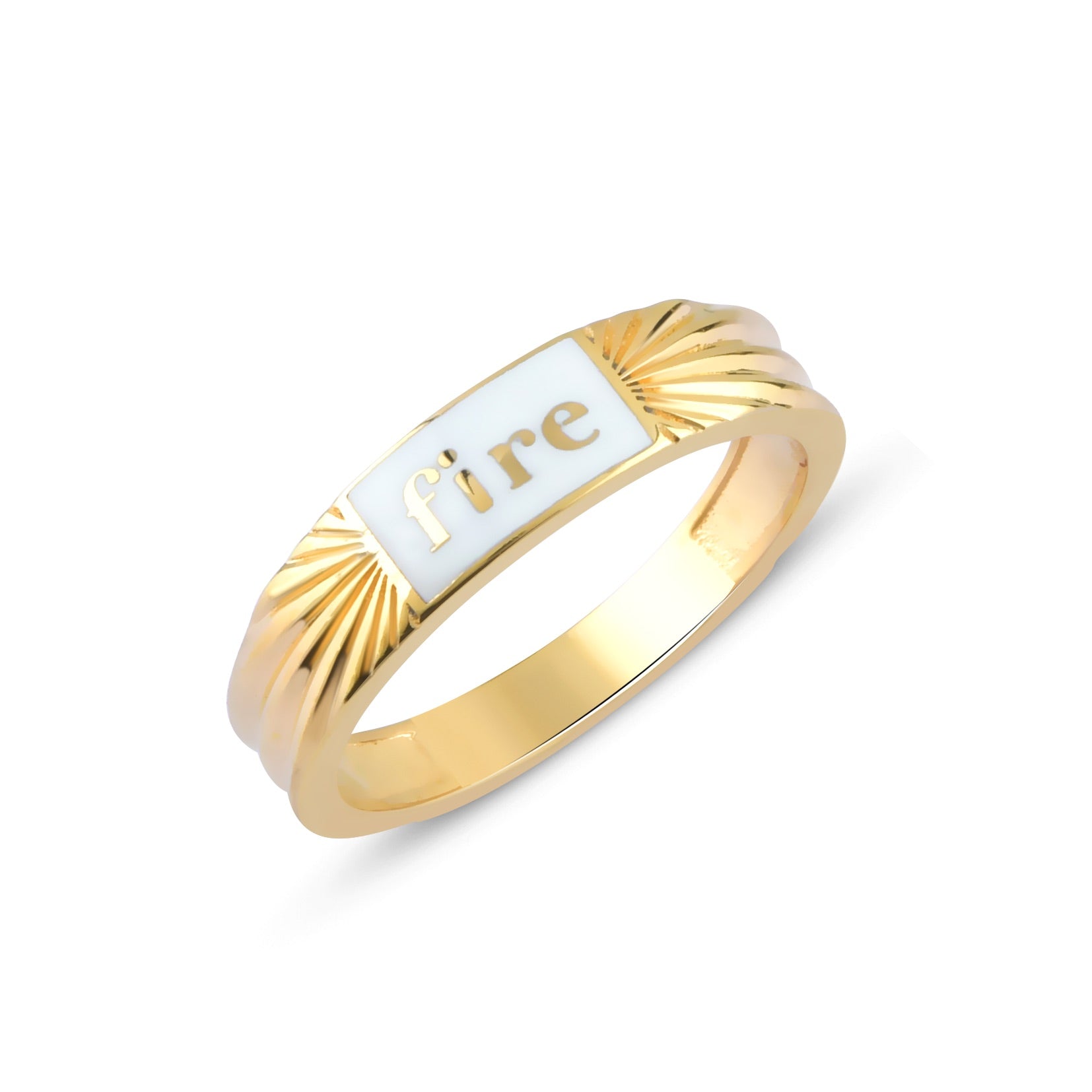 White Fire Signet