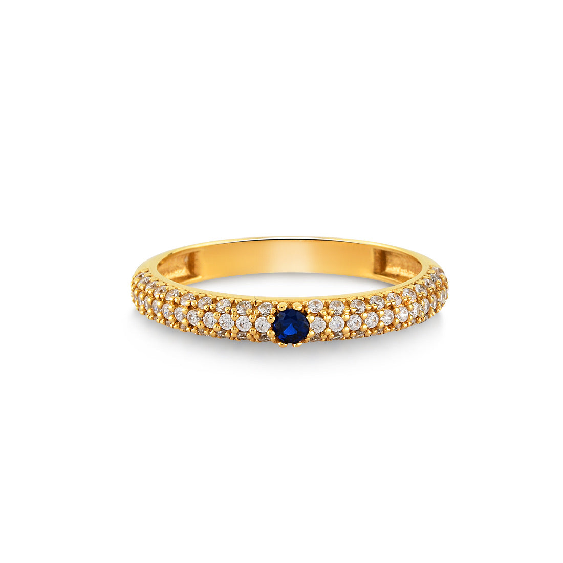 Sapphire & Diamond Eternity