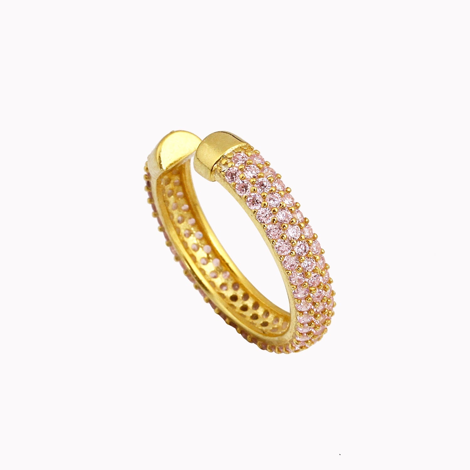 Elegance Diamond Hoop