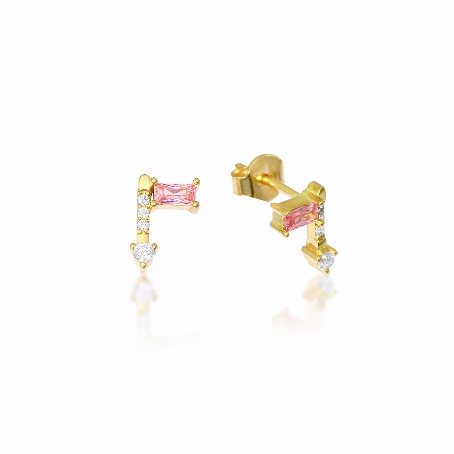 Violet Radiance Studs